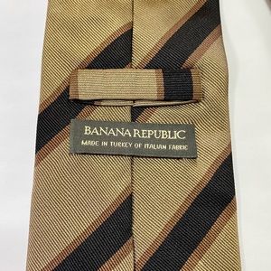 Banana Republic 100% Silk Striped Neck Tie